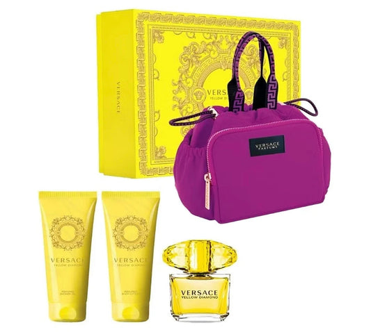 Yellow Diamond 4-Piece Set 3.0oz Women EDT Spray