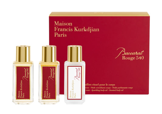 Maison Francis Kurkdjian
Baccarat Rouge 540 3-Piece Body Ritual Set