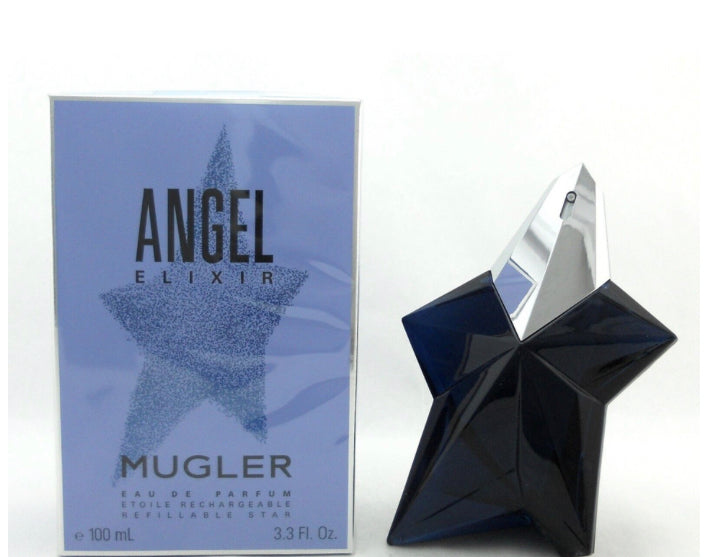 Mugler Angel Elixir Eau de Parfum Refillable Star 3.4oz