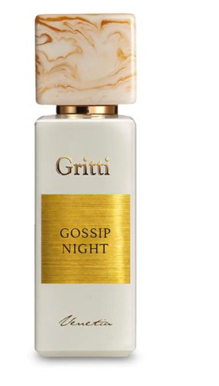 Gritti
Gossip Night
Eau de Parfum 3.4oz