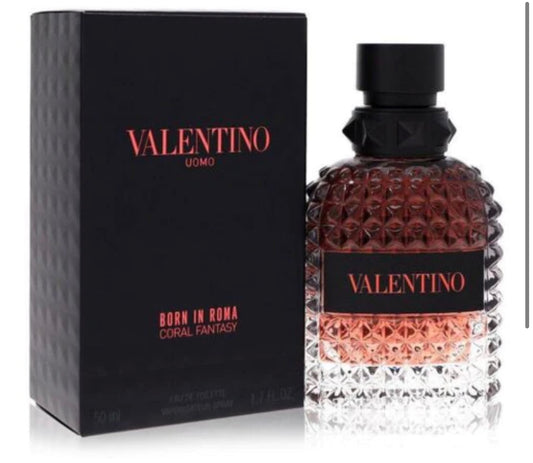 Valentino Uomo Born in Roma Coral Fantasy For Men