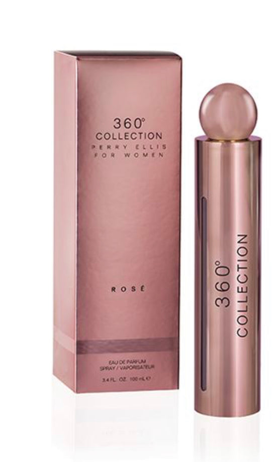 PERRY ELLIS 360 Collection Rose 3.4 oz EDP for woman