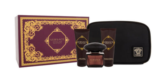 Versace crystal noir gift set