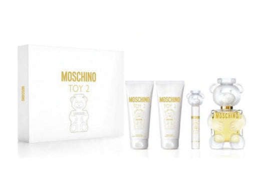 Toy 2 Moschino Set 3.4oz EDP & 3.4oz BL & 3.4oz SG & .34oz EDP Mini